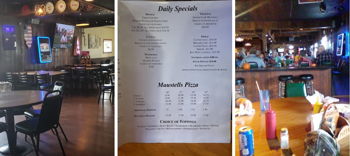 Palomino Club Menu