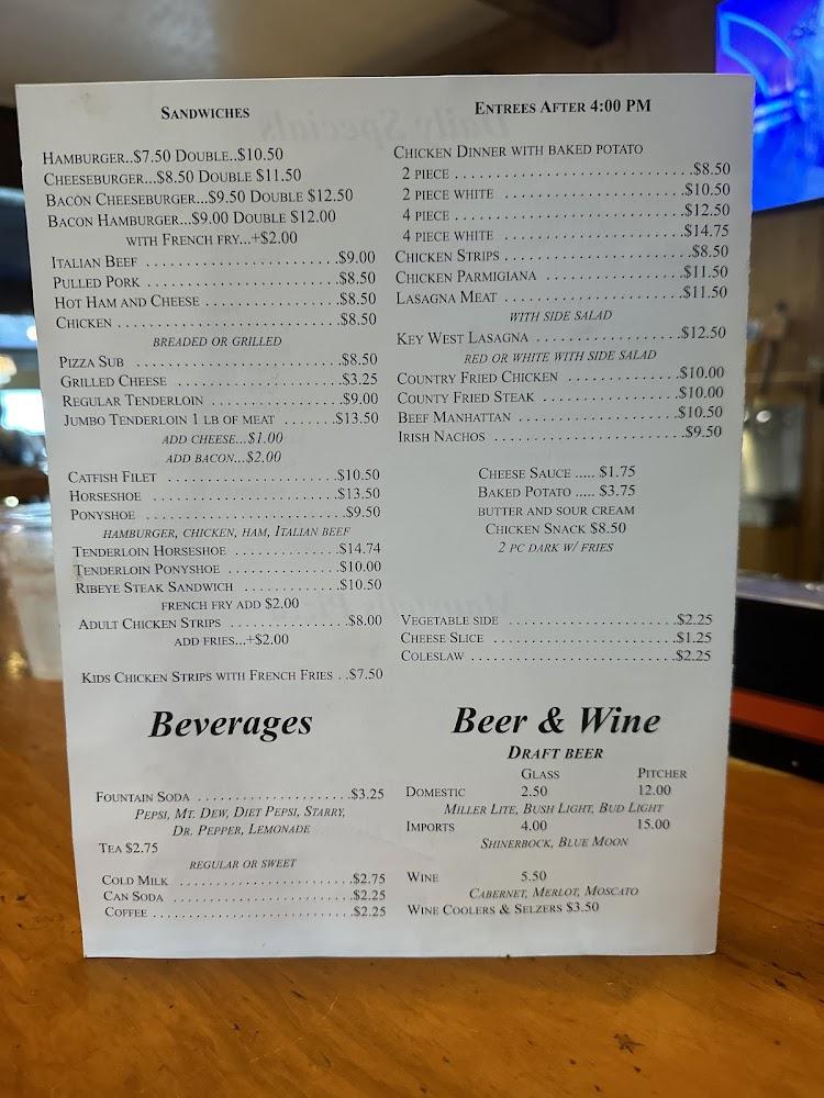 Palomino Club Menu image 2
